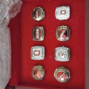 8 Piece Ohio State University Size 11 with free box.